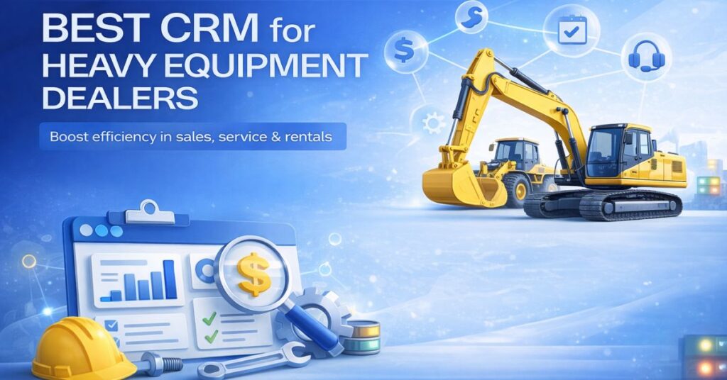 Best CRM for Heavy Equipment Dealers