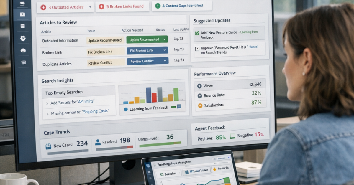 Knowledge Feedback is GA: Build a Self-Healing Knowledge Base