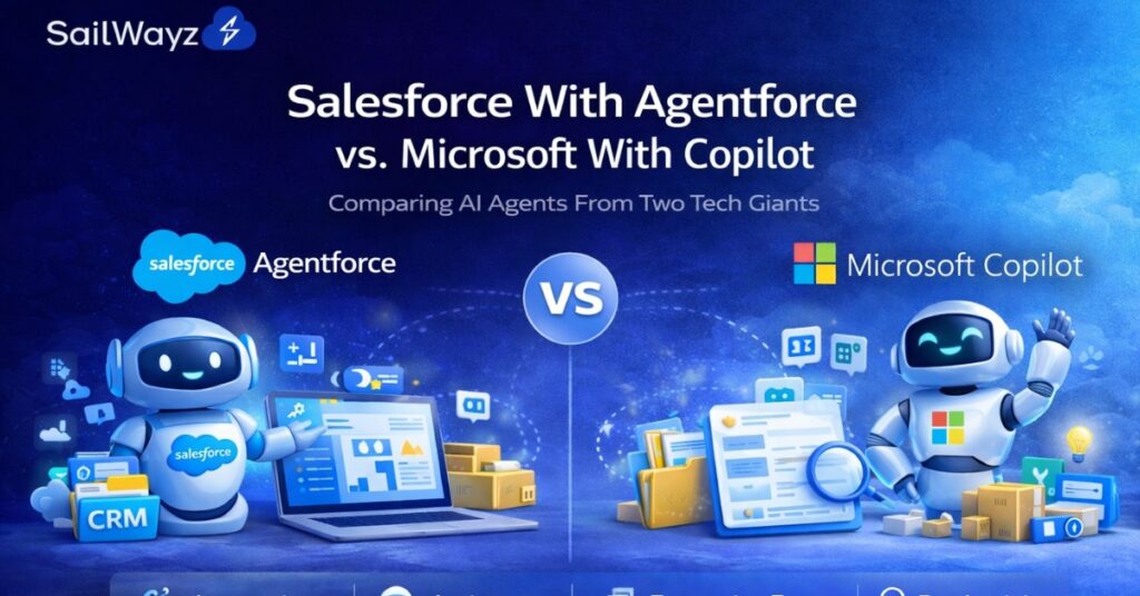 Salesforce AI Agents vs Microsoft AI Agents
