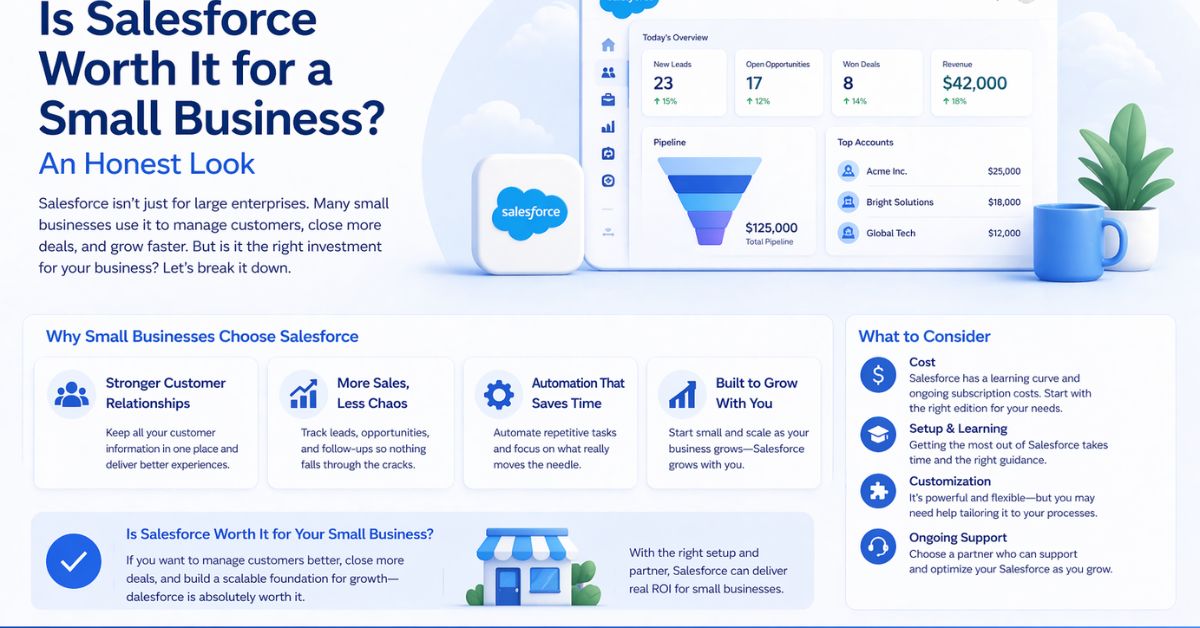 Is Salesforce Worth It for a Small Business? An Honest Look