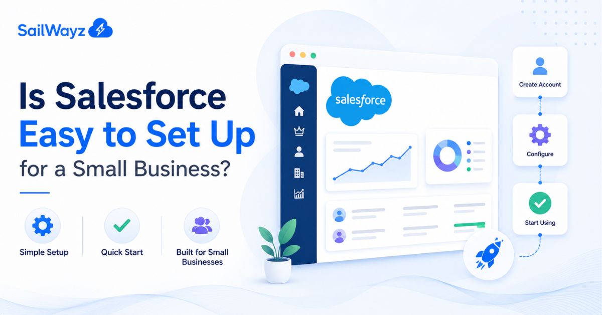 Is Salesforce Easy to Set Up for a Small Business