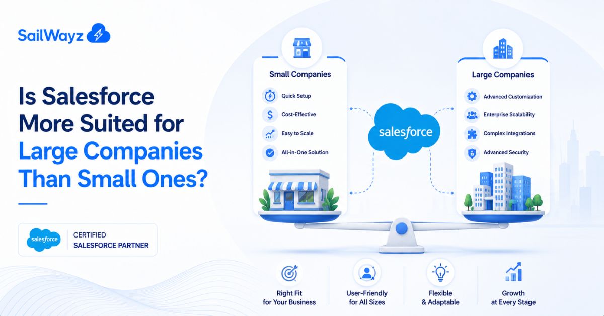 Is Salesforce More Suited for Large Companies Than Small Ones